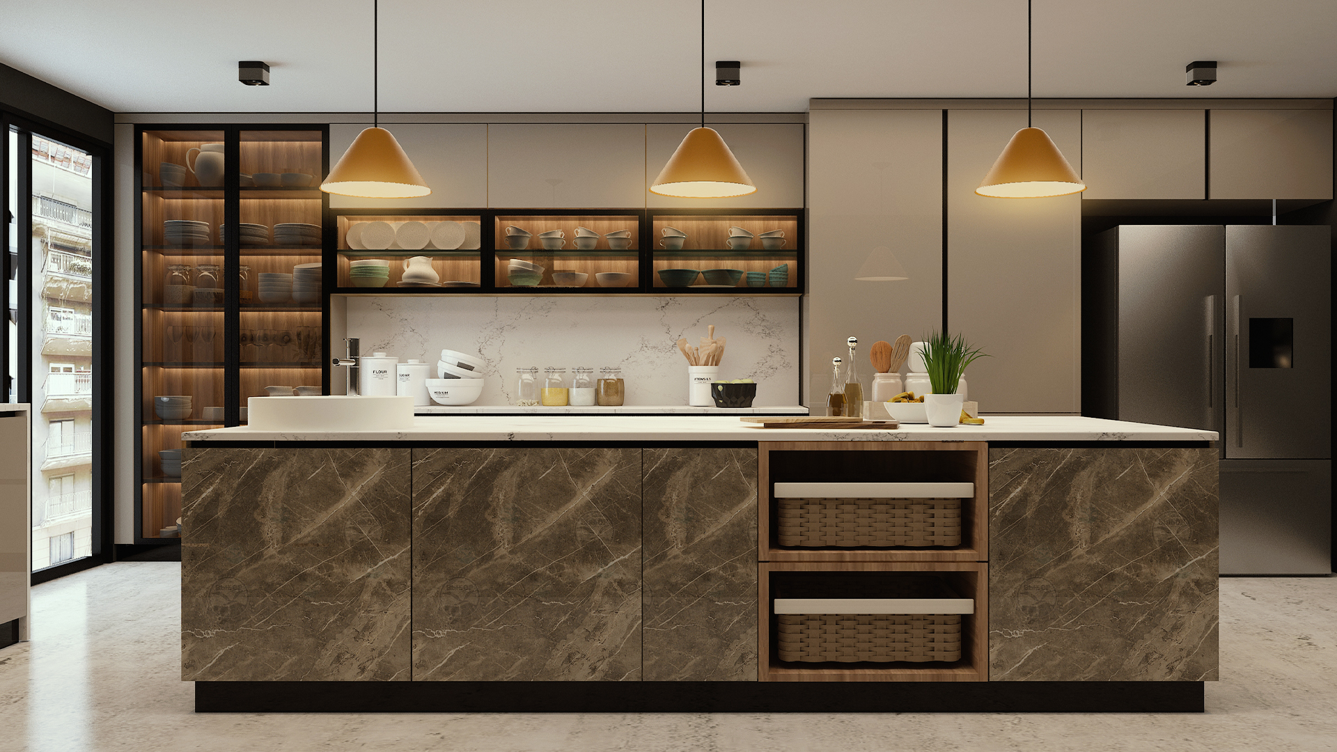 Modular Kitchen by Stylewood