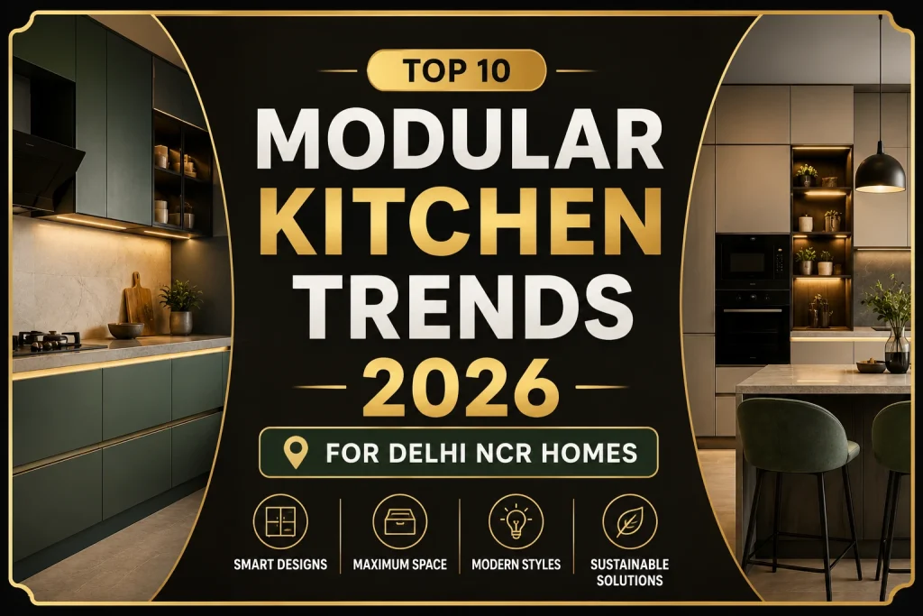 Top 10 Modular Kitchen Trends 2026 for Delhi NCR Homes